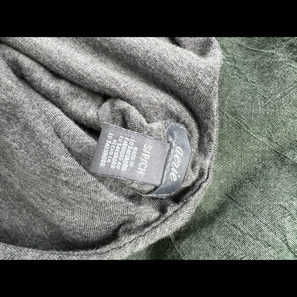 Aerie Heather Grey Low Back Bodysuit - Picture 3 of 3